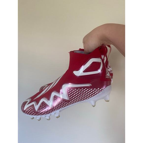 Adidas Freak Ultra 22 Boost Red White Football Cleats GY3040 Mens Size 10 - Picture 4 of 9